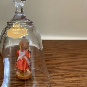 Vintage Rare Dolfi Lead Crystal Bell Made in West Germany